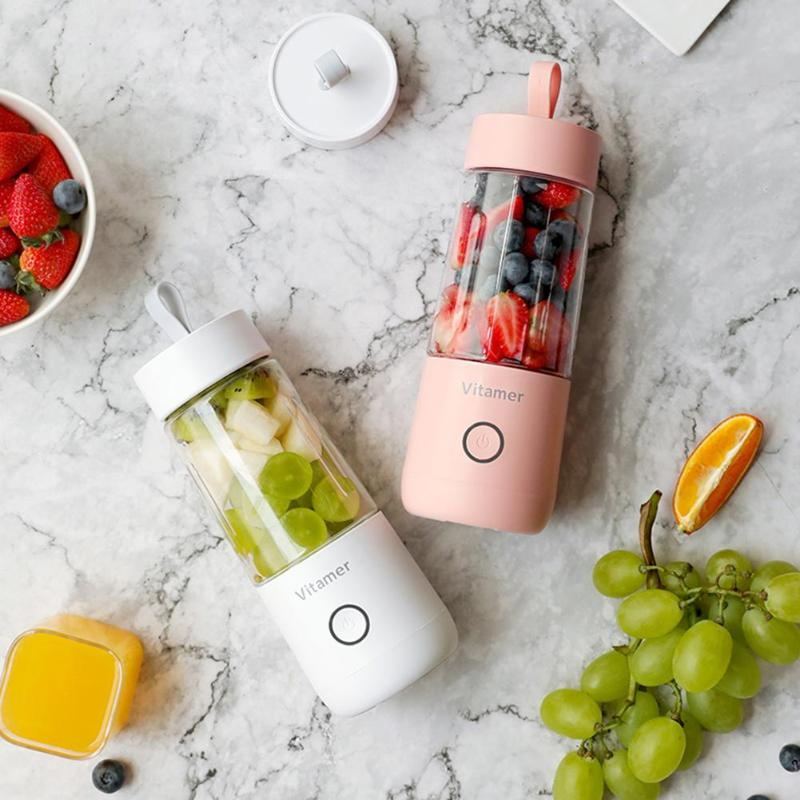 350ml Portable Blender Juicer | Mixer Smoothie Slushy Cup| Juice Blender Bottle |USB Charging |Kitchen Gadgets