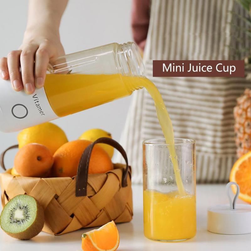 350ml Portable Blender Juicer | Mixer Smoothie Slushy Cup| Juice Blender Bottle |USB Charging |Kitchen Gadgets